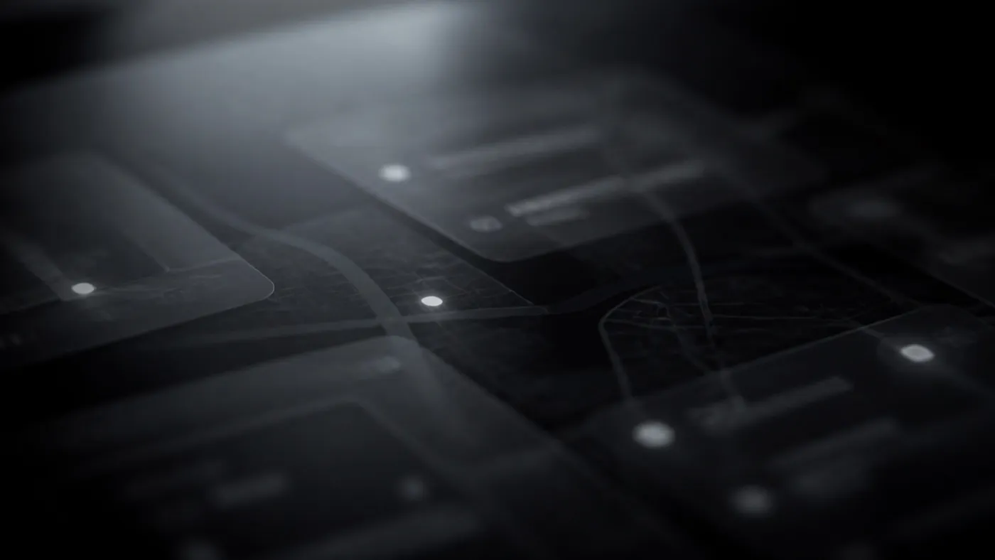 App: blurred backdrop