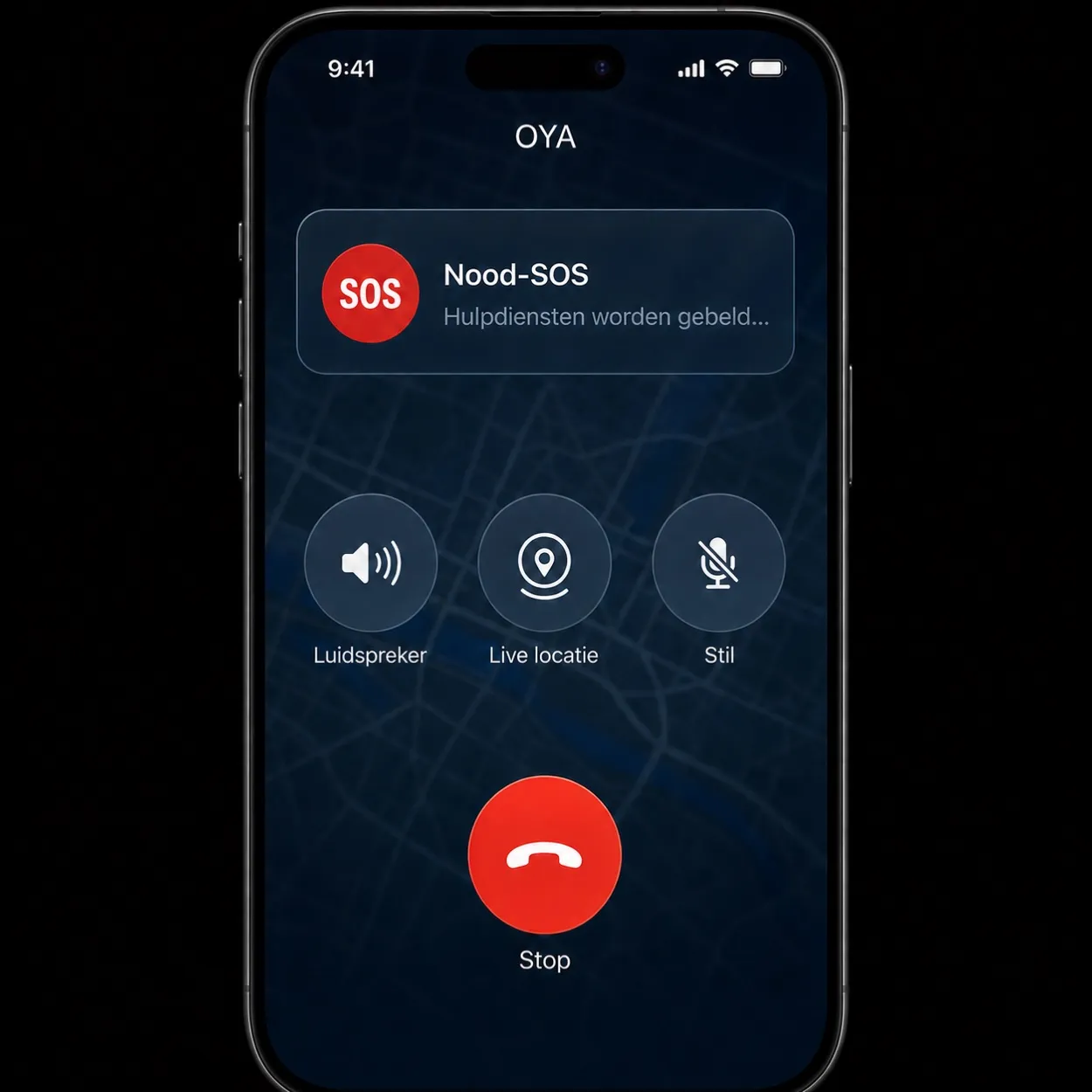 App: SOS-widget