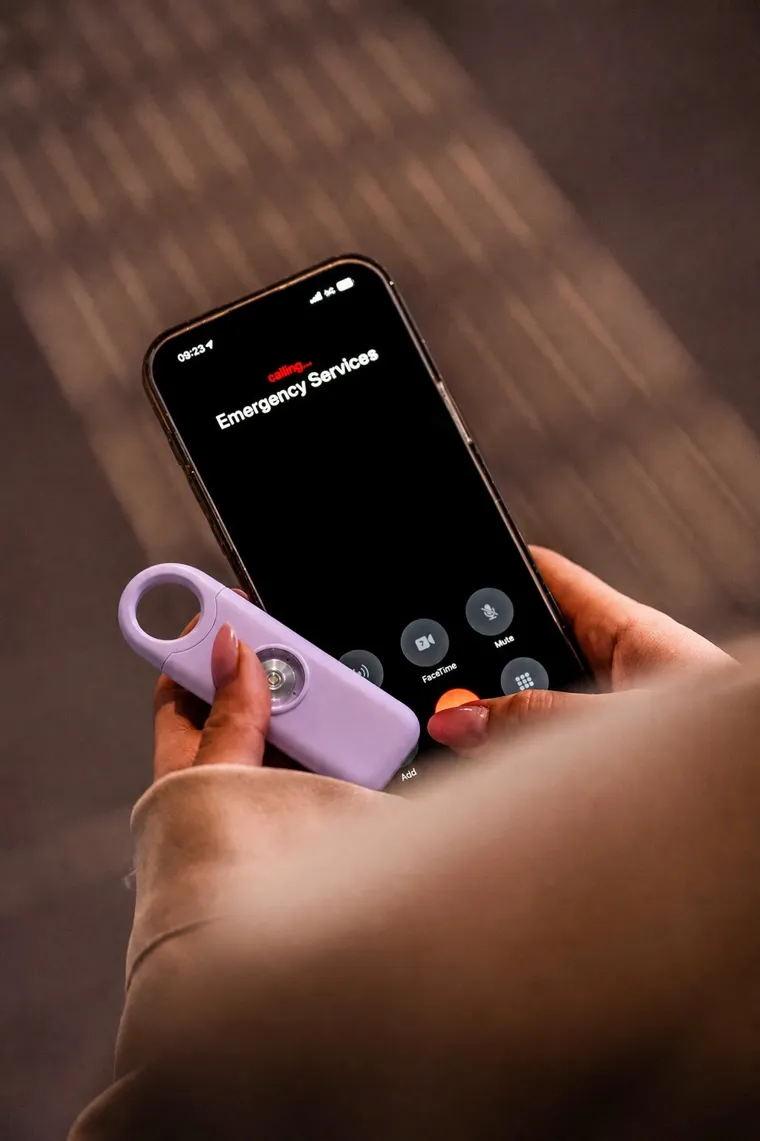 Illustration: locked phone screen